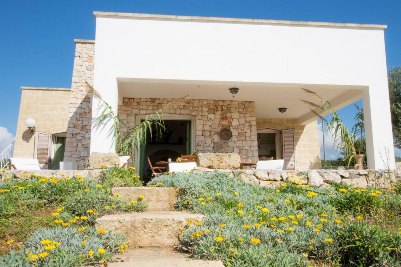 Le Gioie - Villa Macchia Mediterranea - Splendida Villa Vista Mare Immersa Nel Verde Torre Pali Extérieur photo